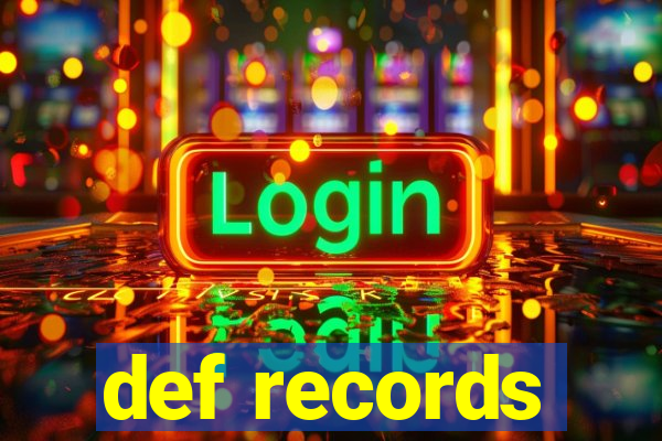 def records