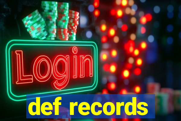 def records