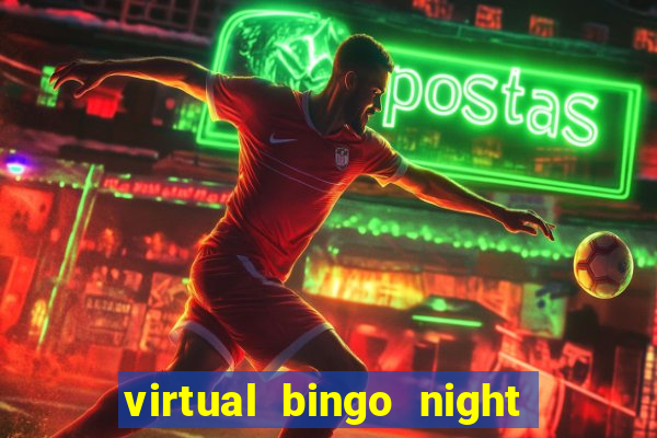 virtual bingo night with friends