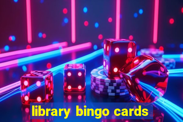 library bingo cards