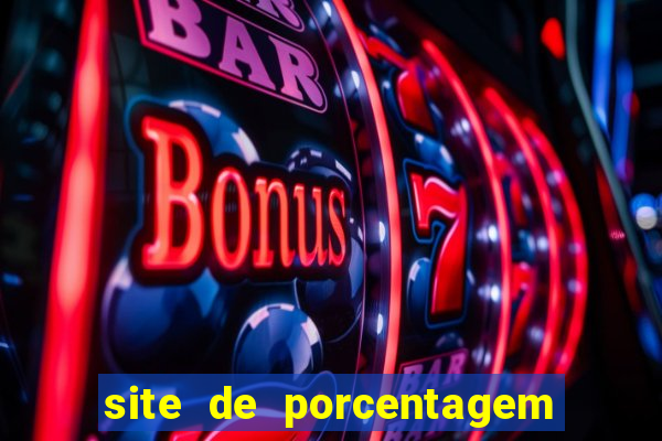 site de porcentagem de slots