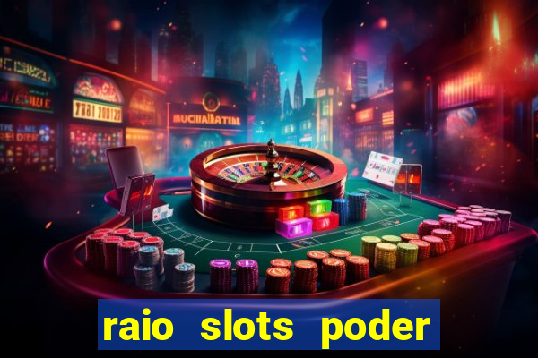 raio slots poder de zeus