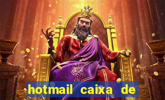 hotmail caixa de entrada entrar