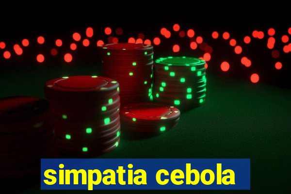 simpatia cebola