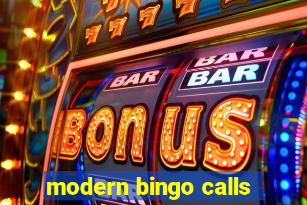 modern bingo calls