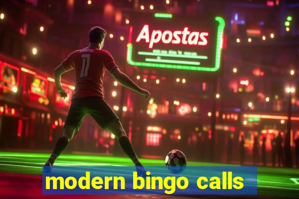 modern bingo calls