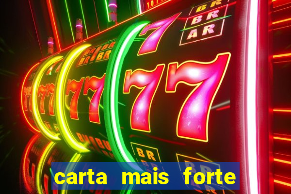 carta mais forte do poker