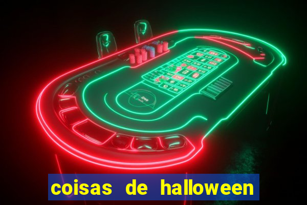 coisas de halloween com l