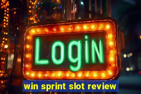 win sprint slot review