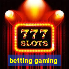 betting gaming