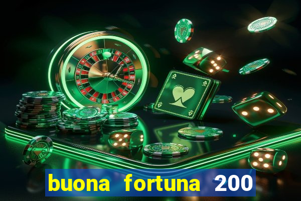 buona fortuna 200 fios casal