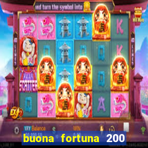 buona fortuna 200 fios casal