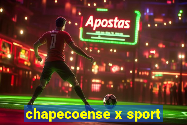 chapecoense x sport