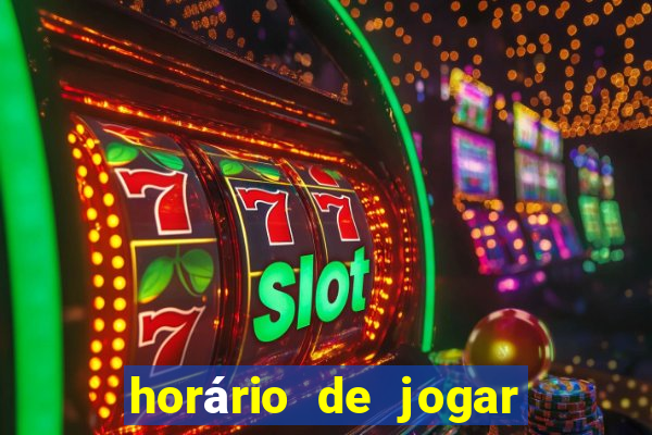 horário de jogar fortune rabbit