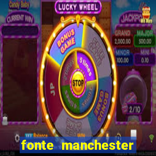 fonte manchester city download