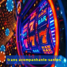 trans acompanhante santos