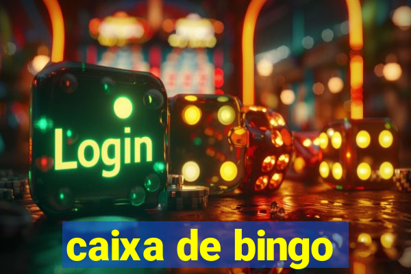 caixa de bingo