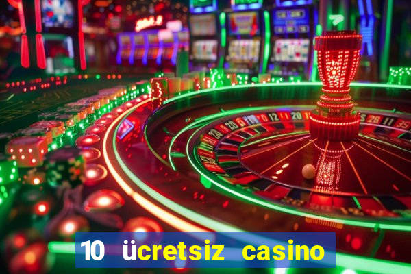 10 ücretsiz casino bonusu depozito yok