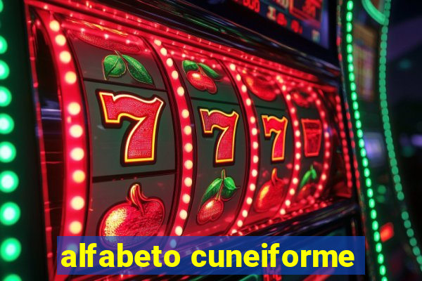 alfabeto cuneiforme