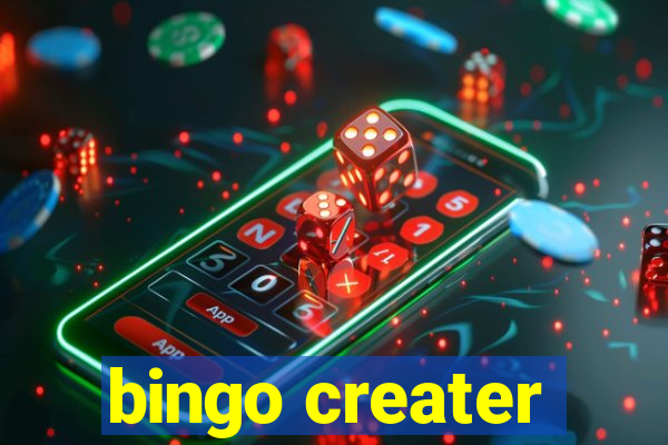 bingo creater