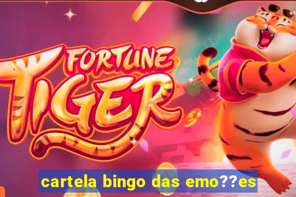 cartela bingo das emo??es