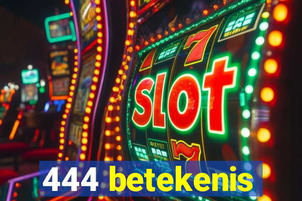 444 betekenis