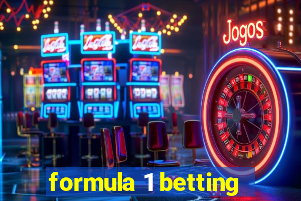 formula 1 betting