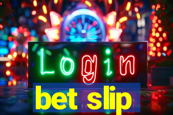 bet slip