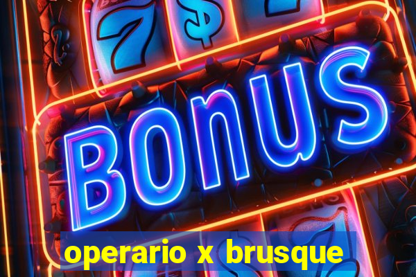 operario x brusque