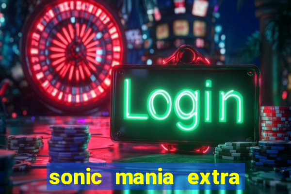 sonic mania extra slot amy