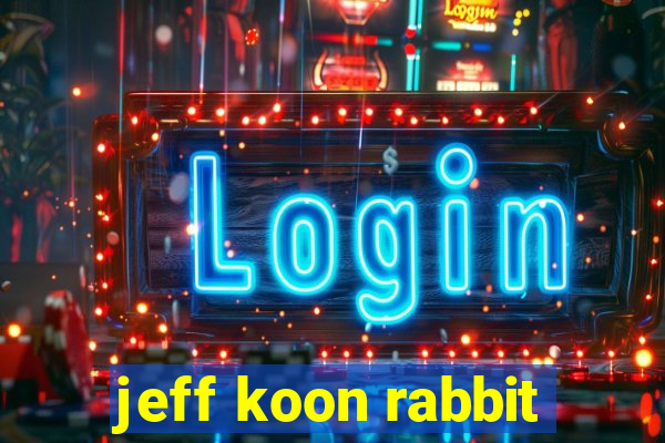 jeff koon rabbit