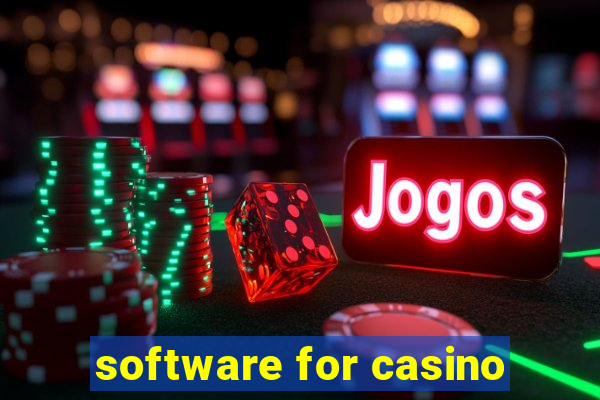 software for casino