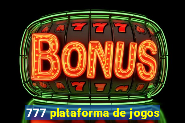 777 plataforma de jogos