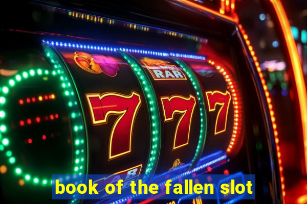 book of the fallen slot