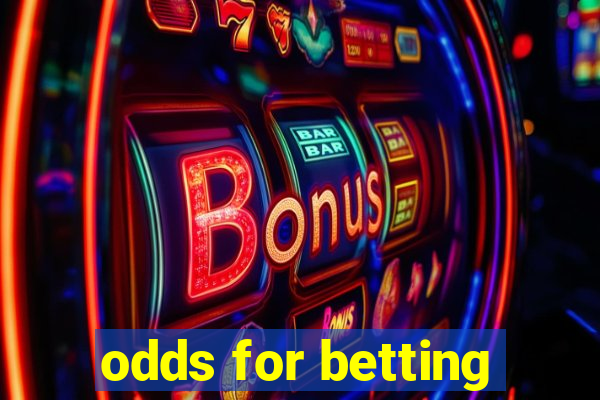 odds for betting