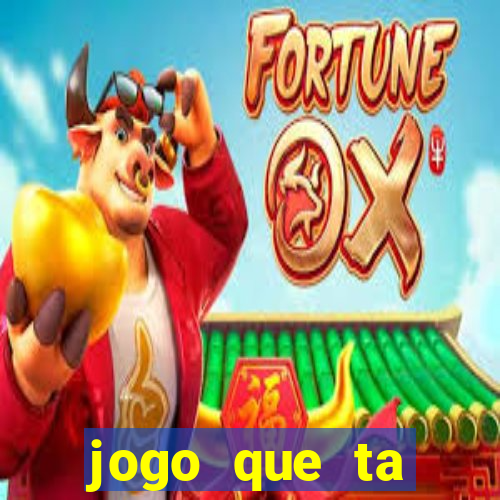 jogo que ta pagando na betano