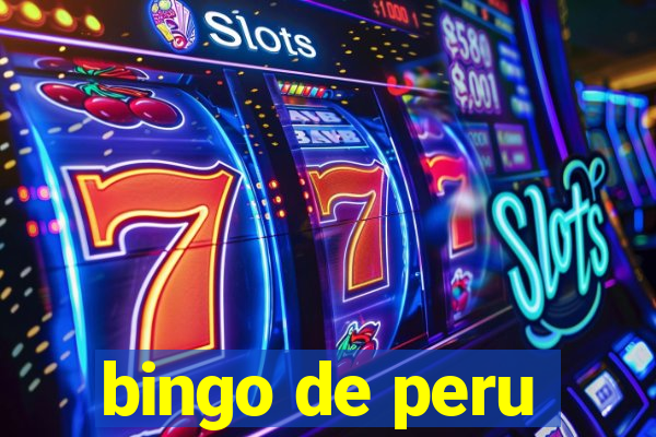 bingo de peru