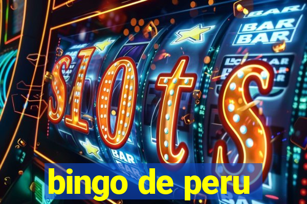 bingo de peru