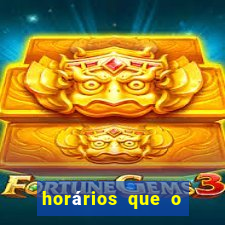 horários que o fortune dragon paga