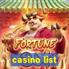 casino list