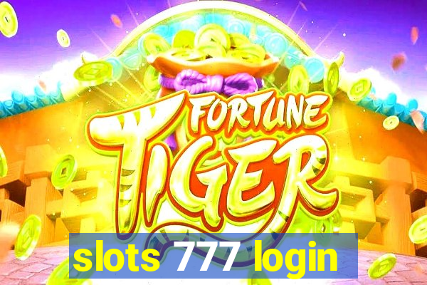 slots 777 login