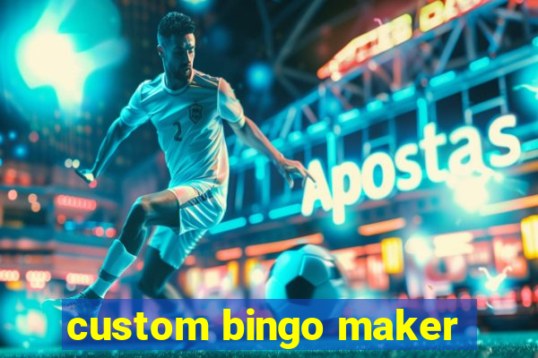 custom bingo maker