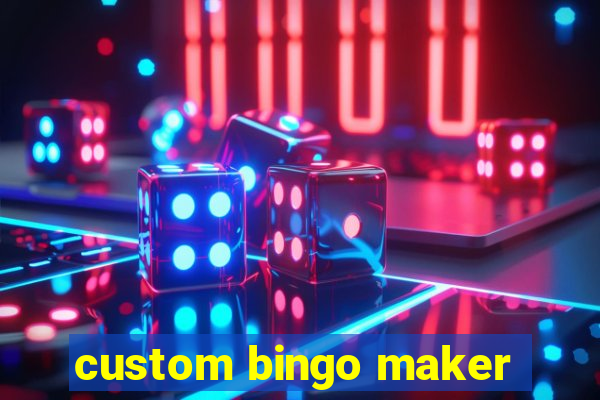 custom bingo maker