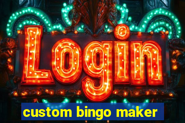 custom bingo maker