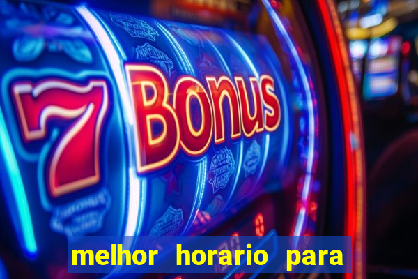 melhor horario para jogar no fortune ox