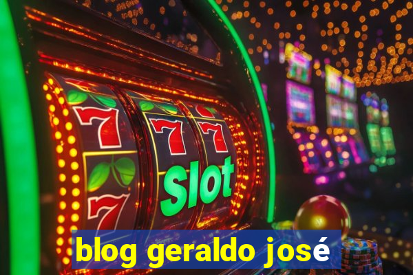 blog geraldo josé