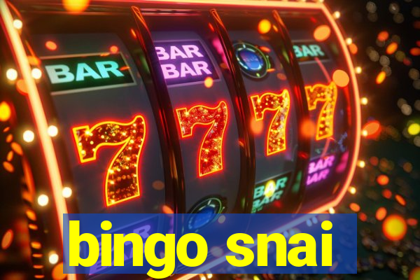 bingo snai