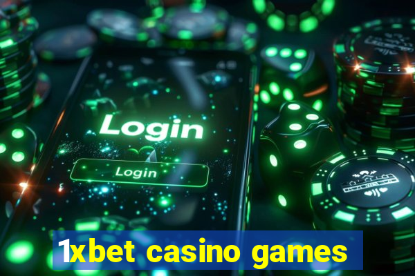 1xbet casino games