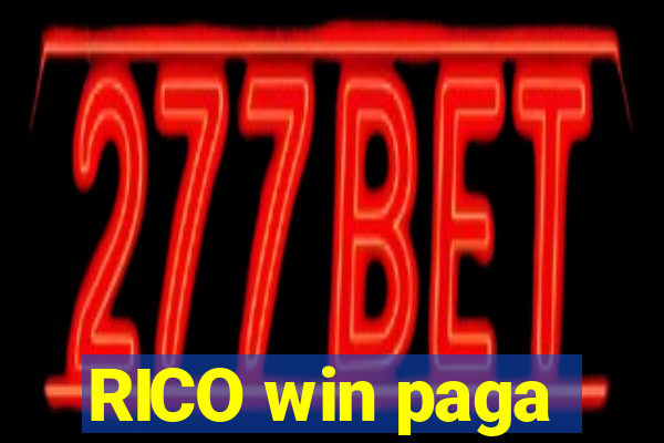 RICO win paga