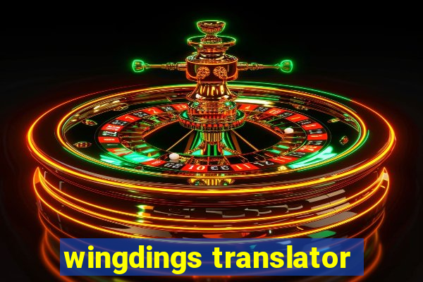 wingdings translator